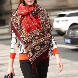 New XL Super Soft Wool Scarf Wrap